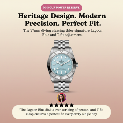TUDOR Black Bay 54 Lagoon Blue