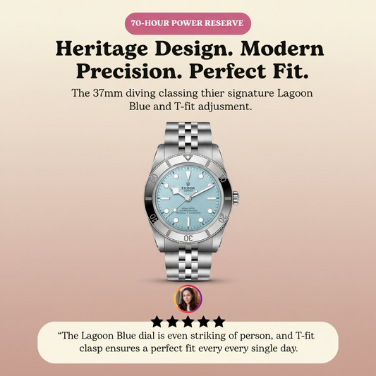TUDOR Black Bay 54 Lagoon Blue